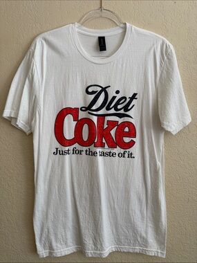Men's White Graphic Tee